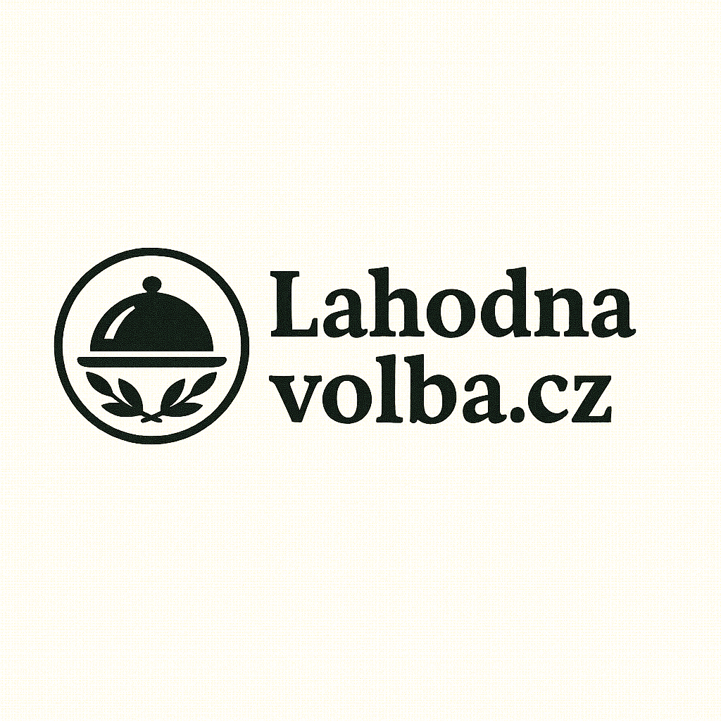 Logo Lahodnavolba.cz na texturovaném pozadí